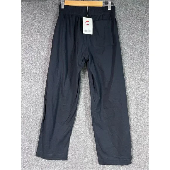 Everlane Everlane The Off-Duty Barrel Pant Black Organic Cotton Size XS NWT - Picture 8 of 13